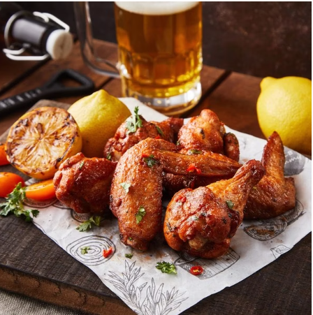 大成安心購︱安心雞︱美式香檸辣雞翅(300g/包)-10包組